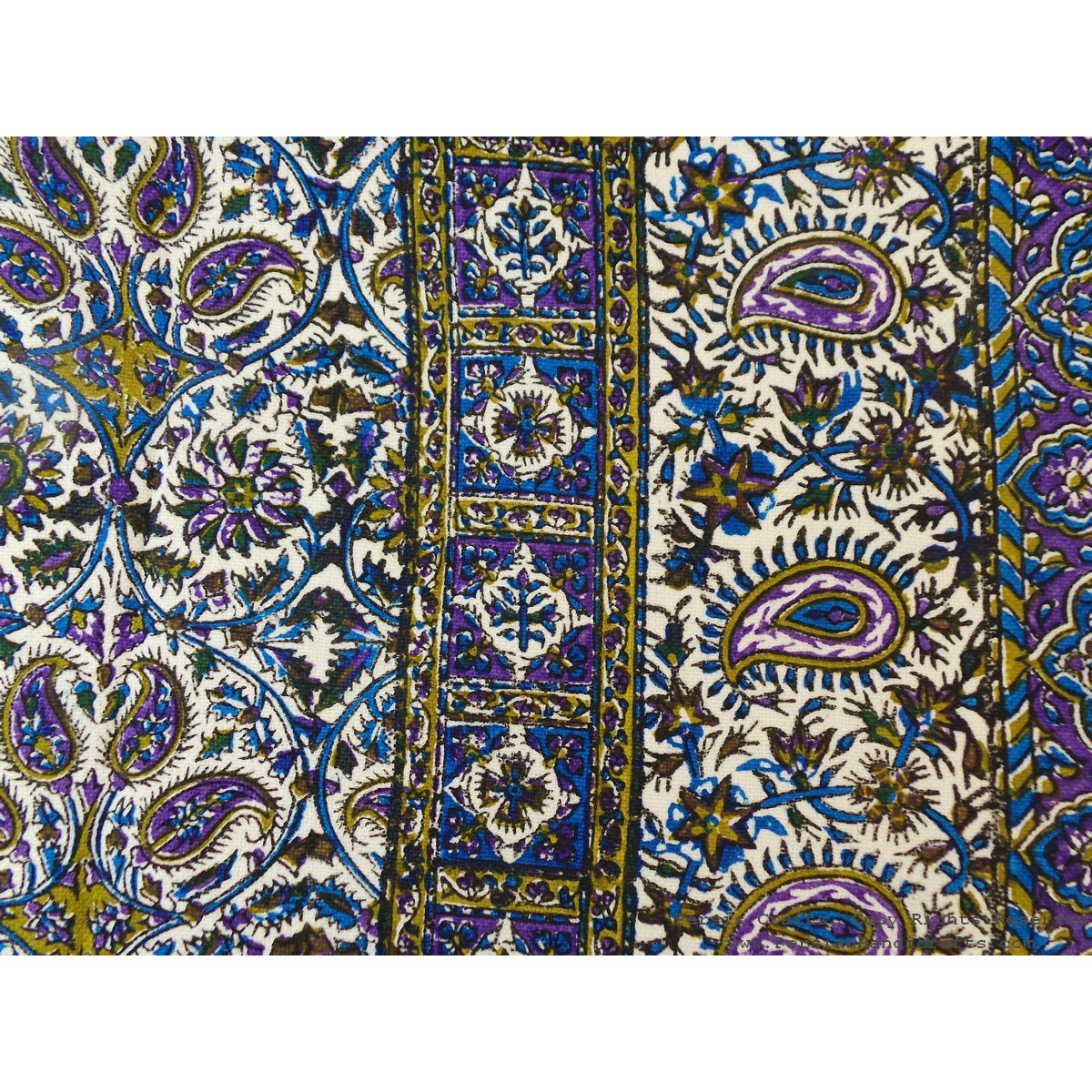 Persian Tapestry (Ghalamkar) Tablecloth HGH3610 Persiada